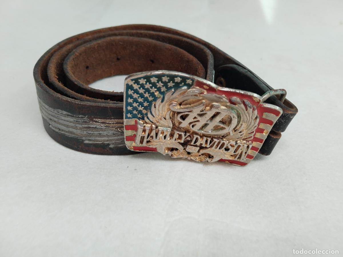 Coleccionismo: harley davidson cinturon original official usa - c190