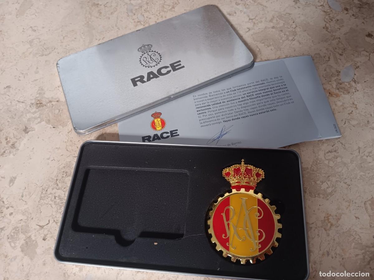 Coleccionismo: Placa con estuche race - Foto 1