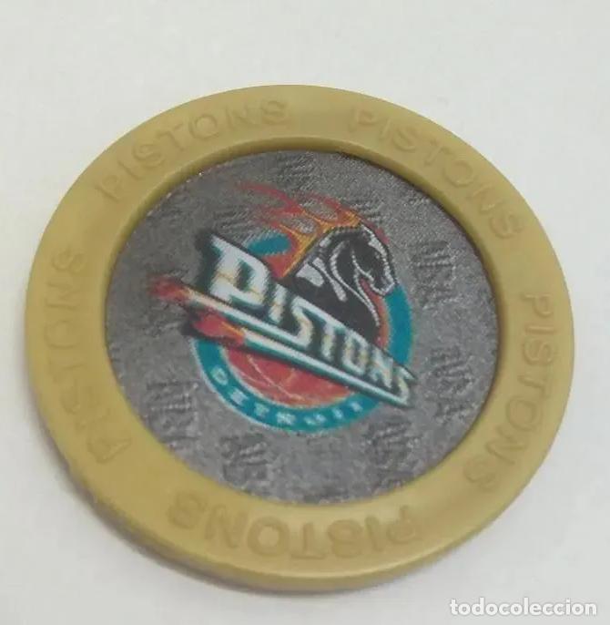 Coleccionismo: NBA BASKET BALONCESTO KELLOGGS PROMOCIONAL KELLOG MEDALLA KELLOGG cereales detroit pistons piston