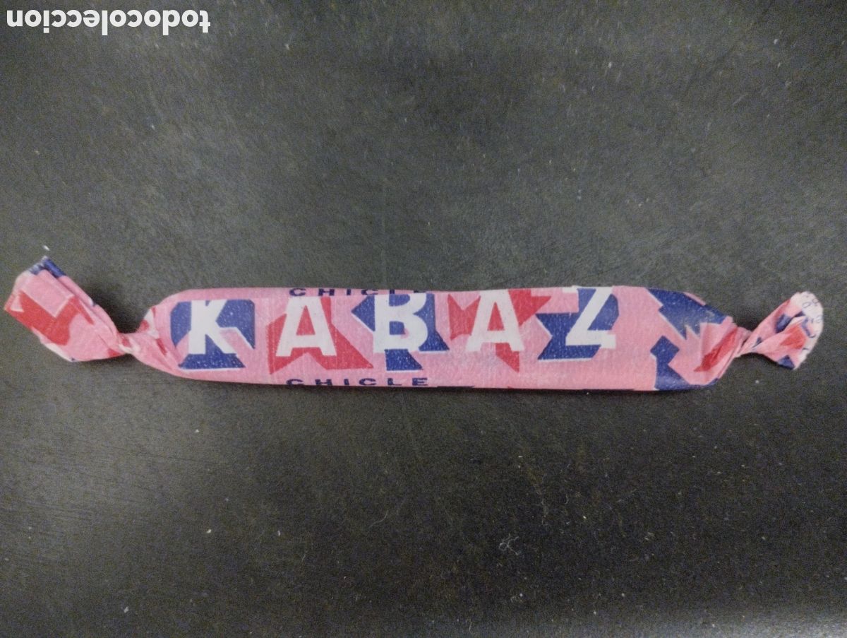 Coleccionismo: Chicle antiguo Kabaz
