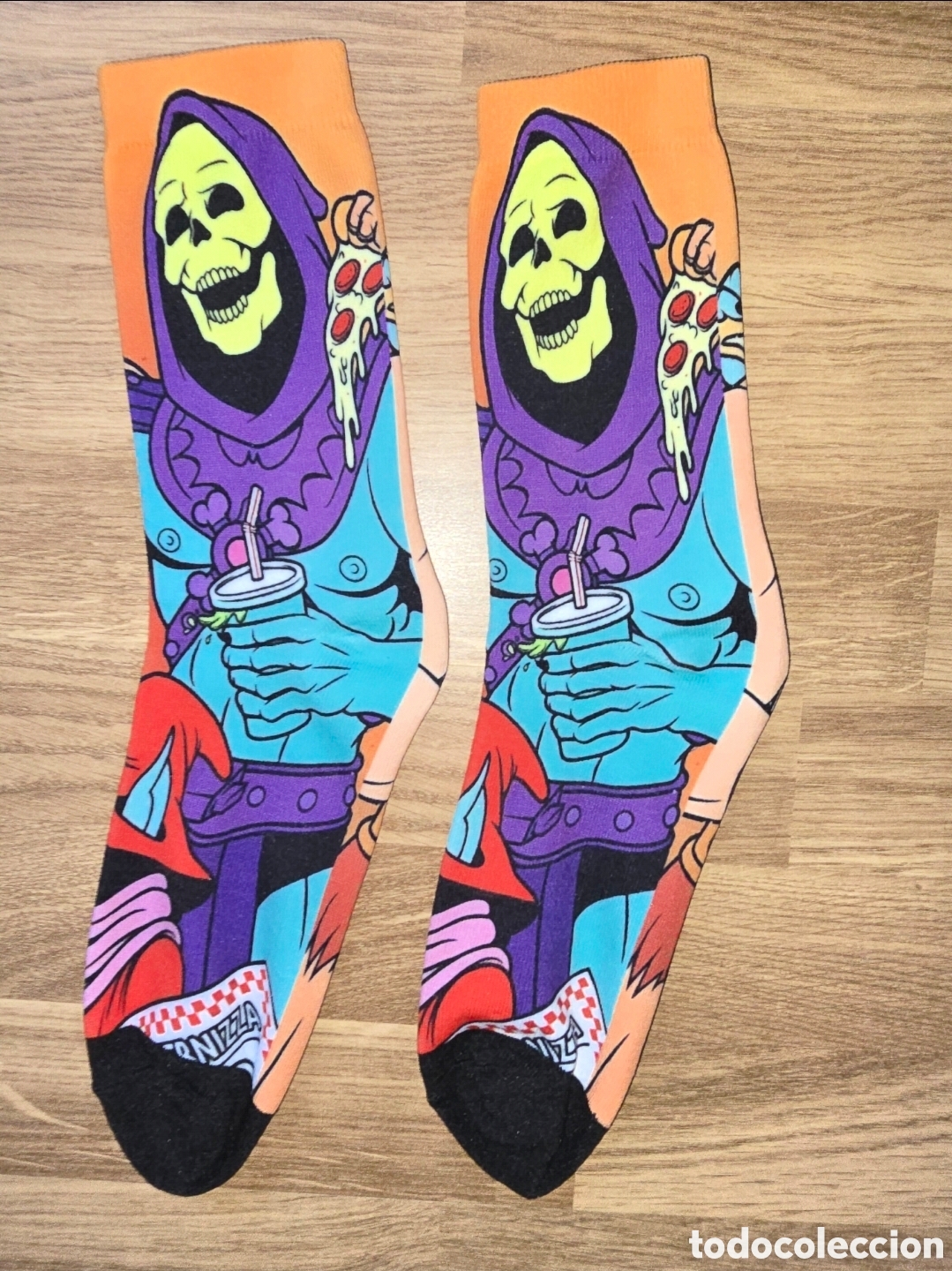 Coleccionismo: Calcetines He Man y Skeletor Talla &uacute;nica nuevos dibujos animados