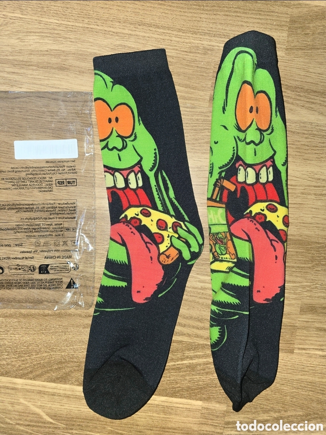 Coleccionismo: Calcetines cazafantasmas Goshstbusters talla &uacute;nica nuevos