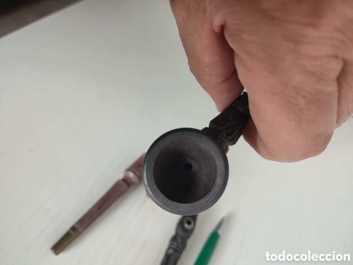 Coleccionismo: Lote pipas tabaco fumar - Foto 2