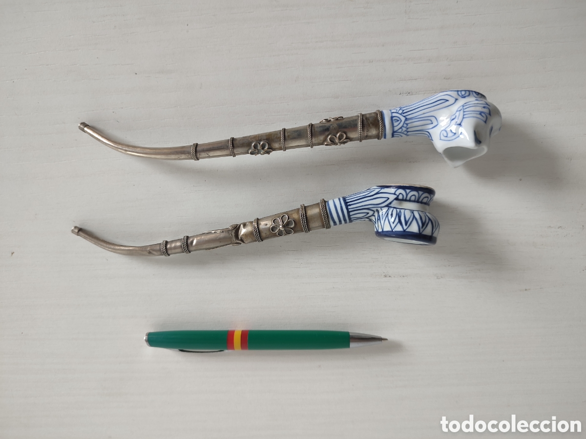 Coleccionismo: Lote pipas tabaco fumar