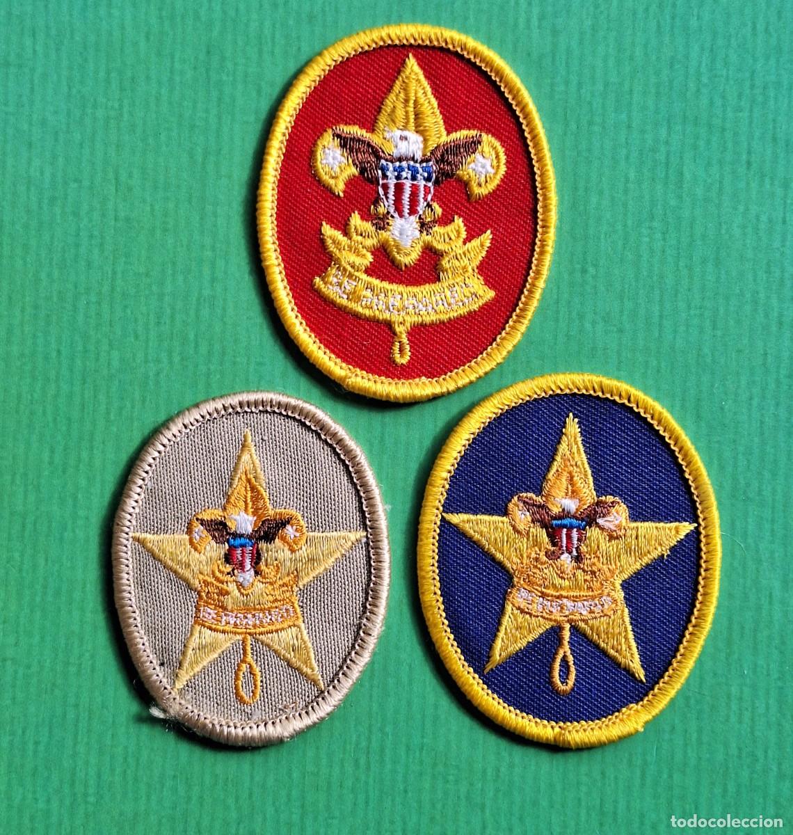 Collectionnisme: BSA BOY SCOUTS OF AMERICA 1&deg;CLASE Y 2 SCOUT ESTRELLA .50 A&Ntilde;OS