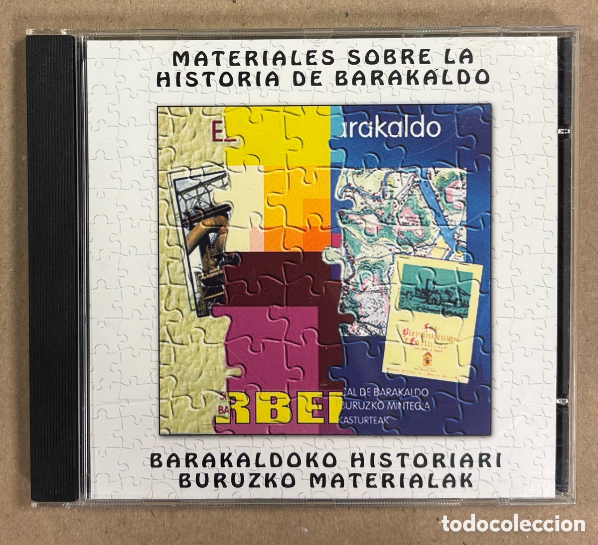 Coleccionismo: CD-ROM. MATERIALES SOBRE LA HISTORIA DE BARAKALDO - BARAKALDOKO HISTORIARI BURUZKO MATERIALAK
