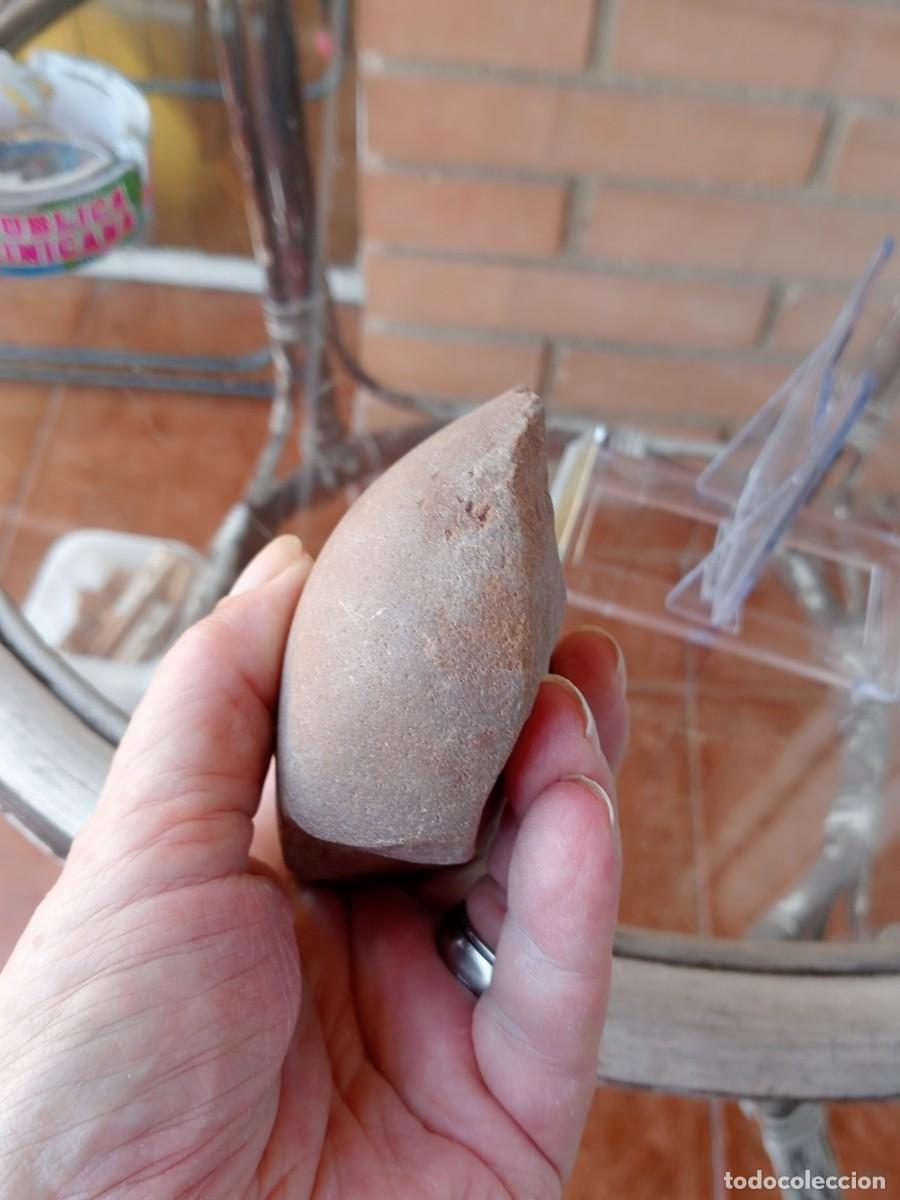 Coleccionismo: Paleol&iacute;tico Gres Biface 135 mm, - Lote 132/1 - Foto 17