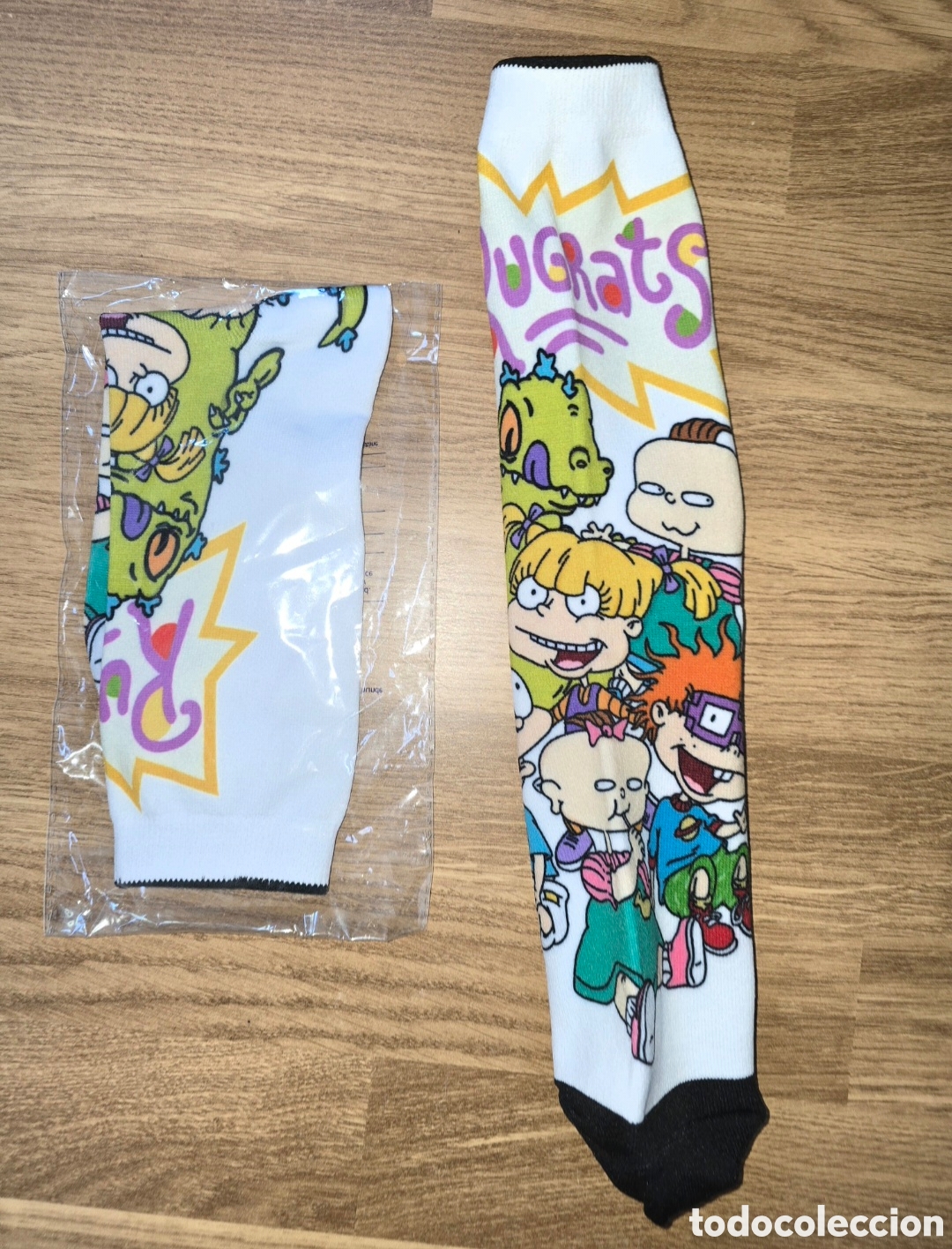 Coleccionismo: Calcetines Rugrats dibujos animados vintage