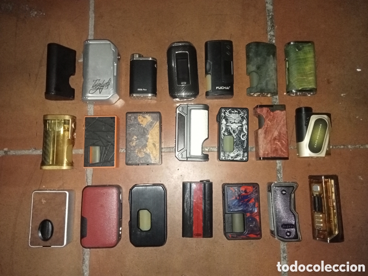 Collecting: 21 vapers electr&oacute;nico para piezas