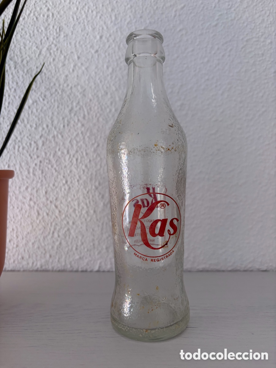 Coleccionismo: Botella de Kas a&ntilde;os &lsquo;70