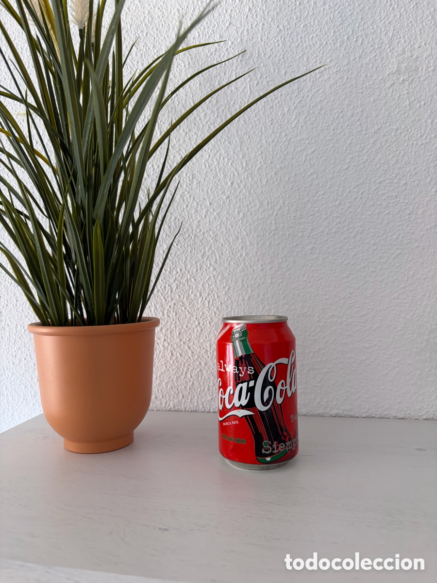 Coleccionismo: Lata Coca-Cola vac&iacute;a y cerrada
