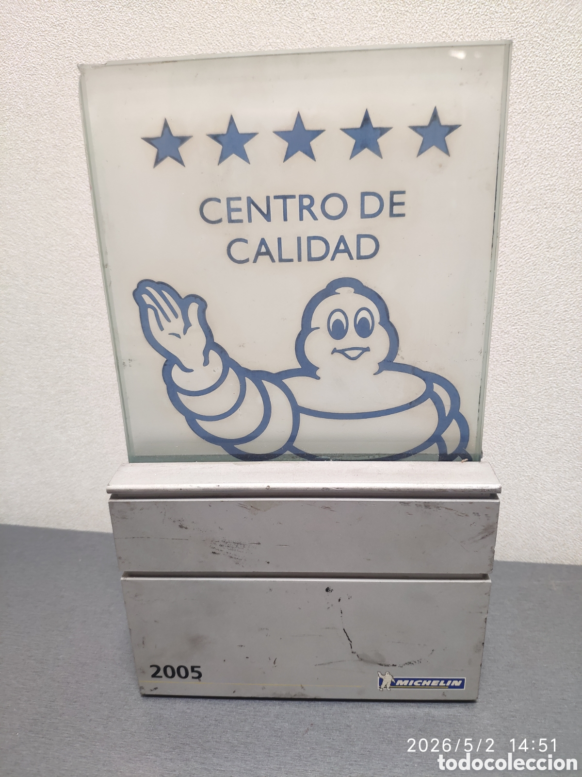 Coleccionismo: Pisapapeles Michelin centro calidad 2005