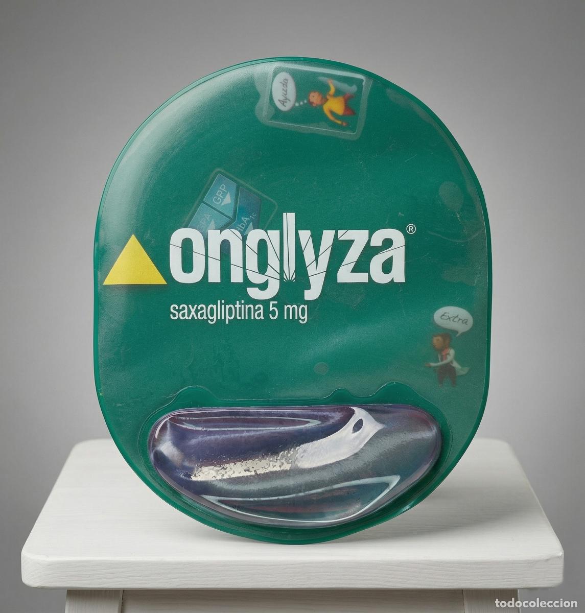 Coleccionismo: Alfombrilla Rat&oacute;n Onglyza &ndash; Publicidad M&eacute;dica &ndash; A&ntilde;os 2000