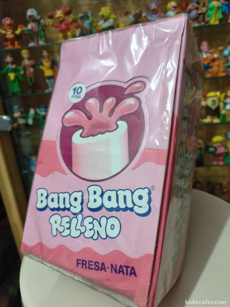 Coleccionismo: Ocasion coleccionistas ! Antigua caja Precintada original vintage a&ntilde;os 90 chicle Bang Bang relleno