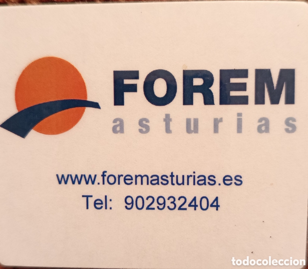 Coleccionismo: Im&aacute;n FOREM ASTURIAS 6x5