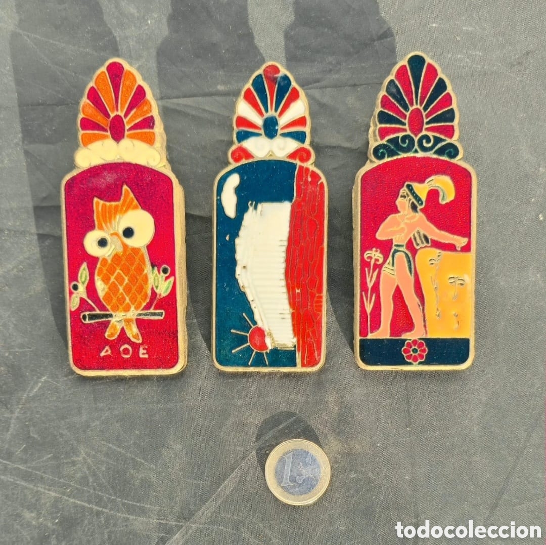 Coleccionismo: Conjunto Clips Cloissone