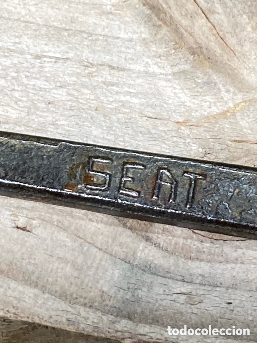 Coleccionismo: Llave fija SEAT 8-10. A&ntilde;os 60/70.