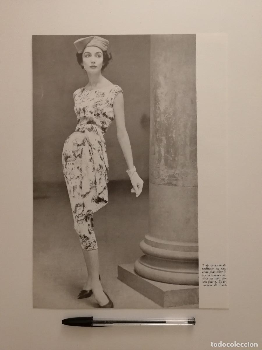 Coleccionismo: ANTIGUO ANUNCIO ACARTONADO -A4- ENZO MODA A&Ntilde;OS 50 - PUBLICIDAD LAMINA