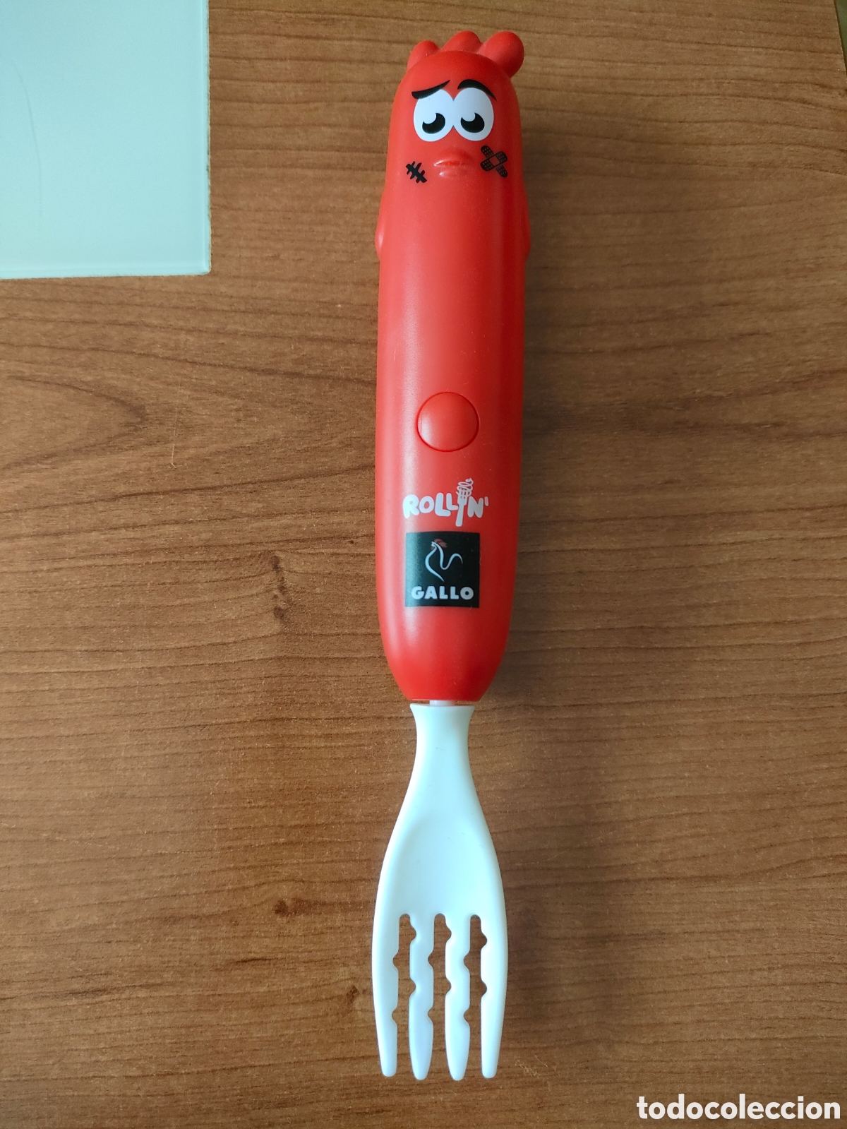 Coleccionismo: Tenedor rollin pasta gallo