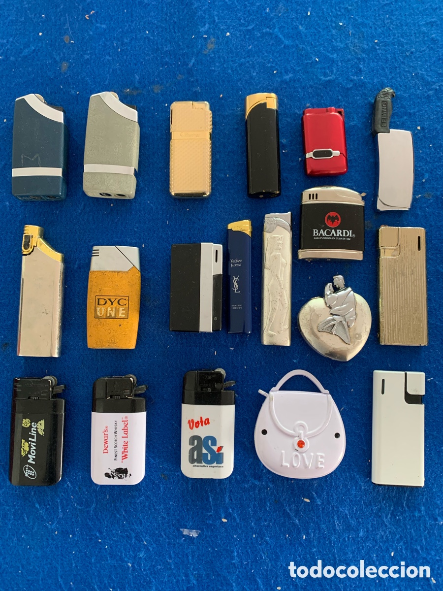 Coleccionismo: LOTE MECHEROS GAS VINTAGE