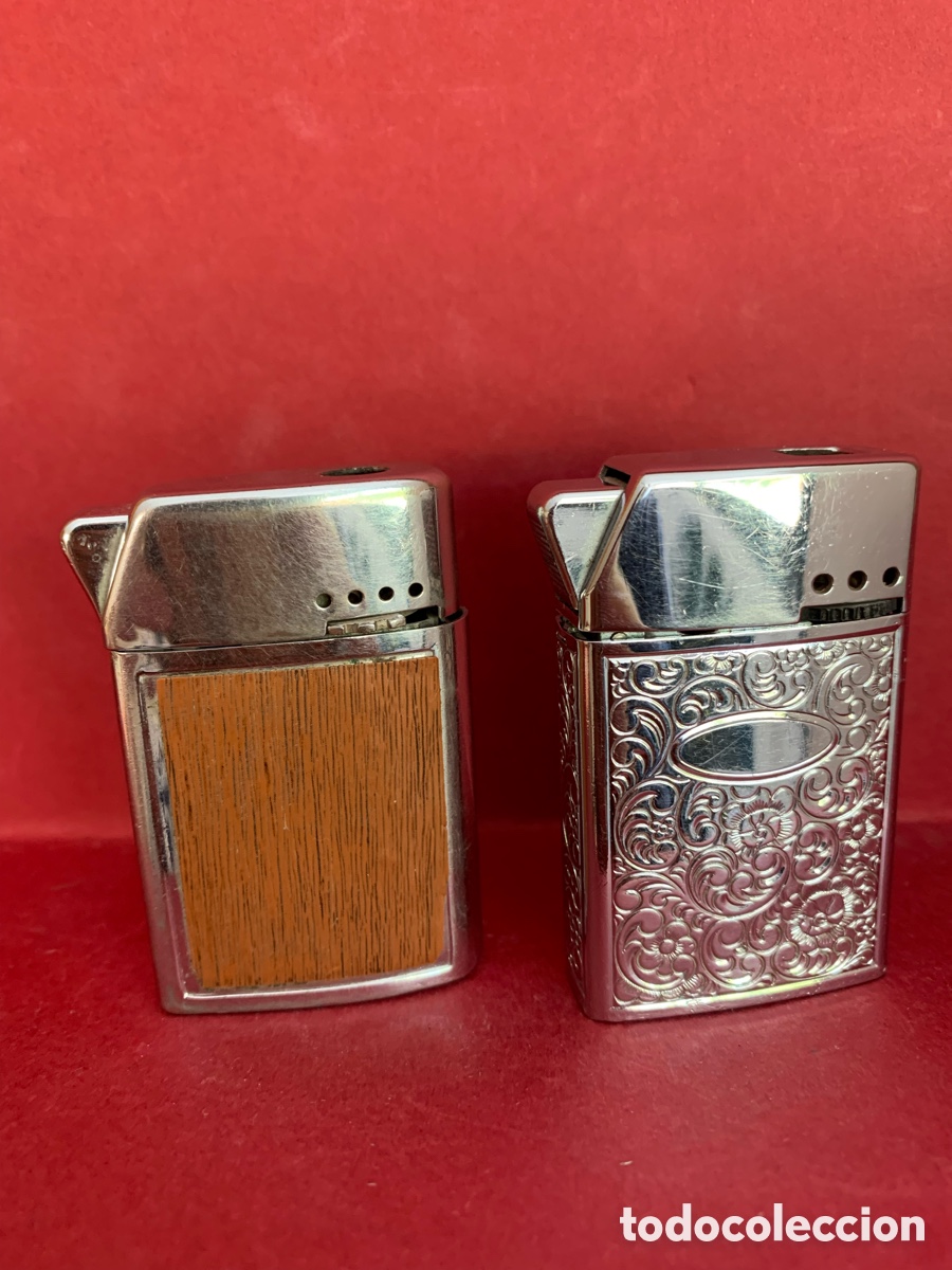 Colecionismo: SILVER MATCH MECHEROS GAS VINTAGE