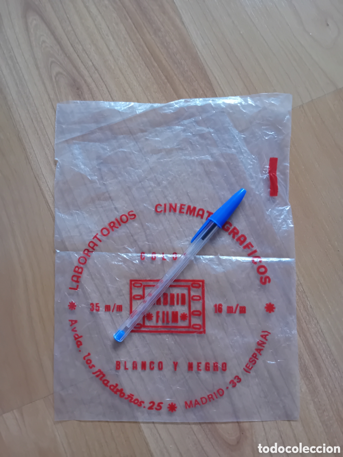 Coleccionismo: BOLSA LABORATORIOS CINEMATOGRAFICOS MADRID FILM. A&Ntilde;OS 80