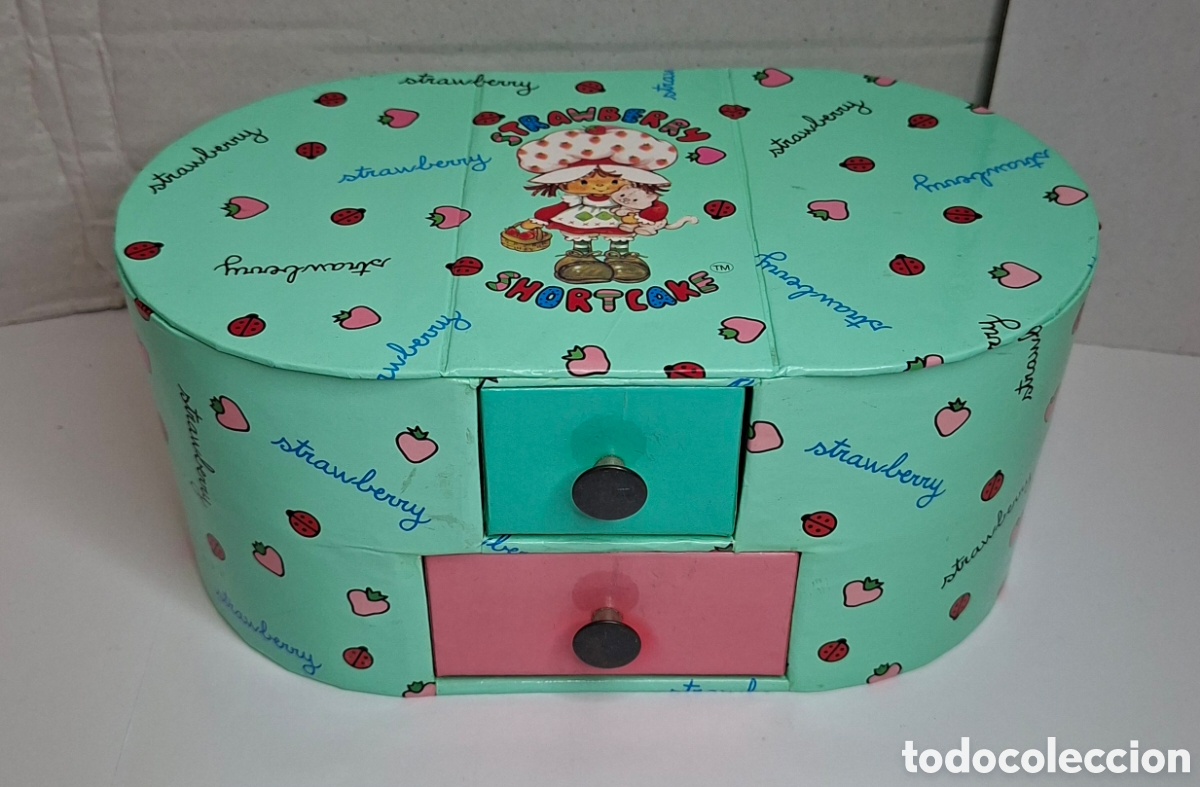 Coleccionismo: TARTA DE FRESA. JOYERO / ORGANIZADOR. NUEVO. STRAWBERRY SHORTCAKE. 22 X 13 X 10 CM. DIS2.