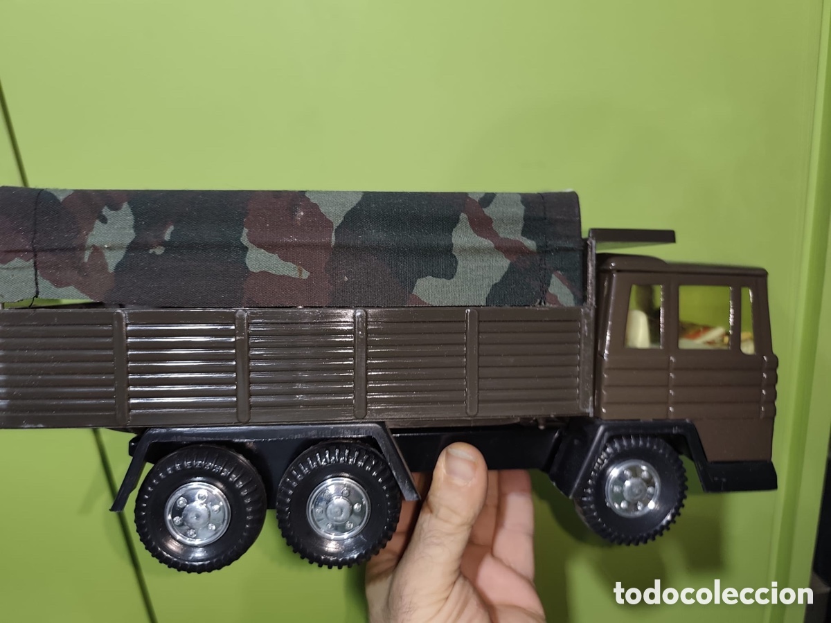 Coleccionismo: Pegaso cuadrado, 3 ejes del ej&eacute;rcito - Foto 3