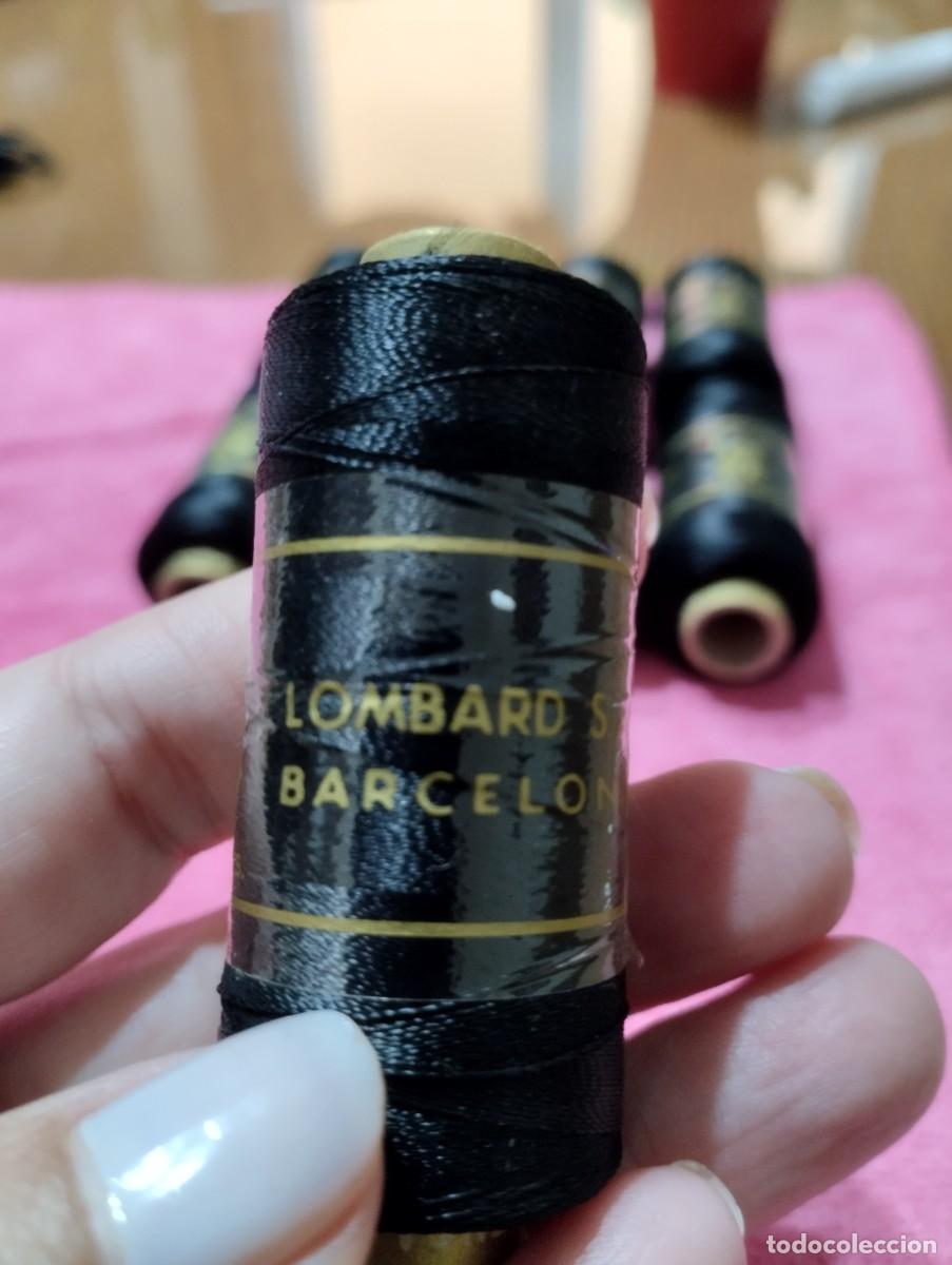 Coleccionismo: Lote de bobinas de ray&oacute;n negras - Foto 2