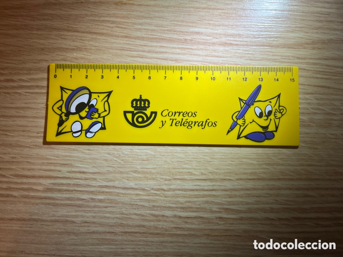 Coleccionismo: REGLA Correos y Tel&eacute;grafos. 15cm