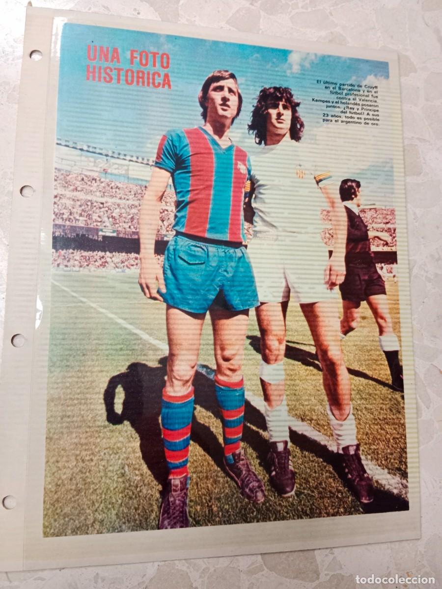 Coleccionismo: DOSIER FOTOGRAFICO DE MARIO ALBERTO KEMPES - VALENCIA CF RECORTES DE REVISTAS DEPORTIVAS A&Ntilde;OS 70/80