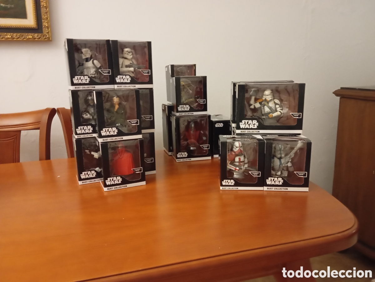Coleccionismo: Bustos Star Wars en perfecto estado