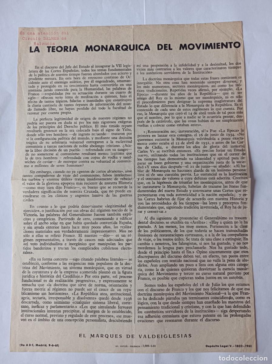 Coleccionismo: LA TEOR&Iacute;A MON&Aacute;QUICA DEL MOVIMIENTO - &Eacute;POCA TRANSICI&Oacute;N ESPA&Ntilde;OLA