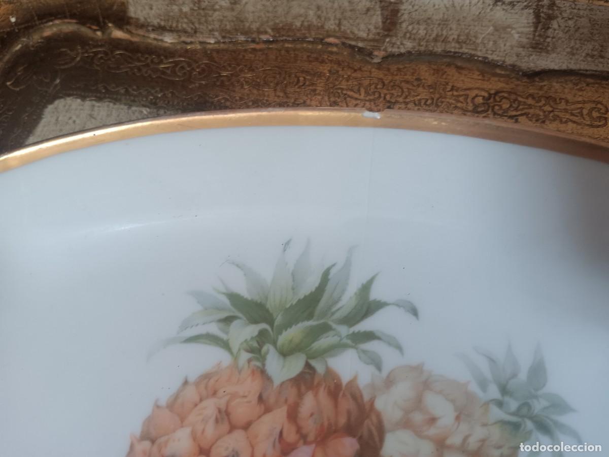 Coleccionismo: fuente ovalada de porcelana - Foto 2