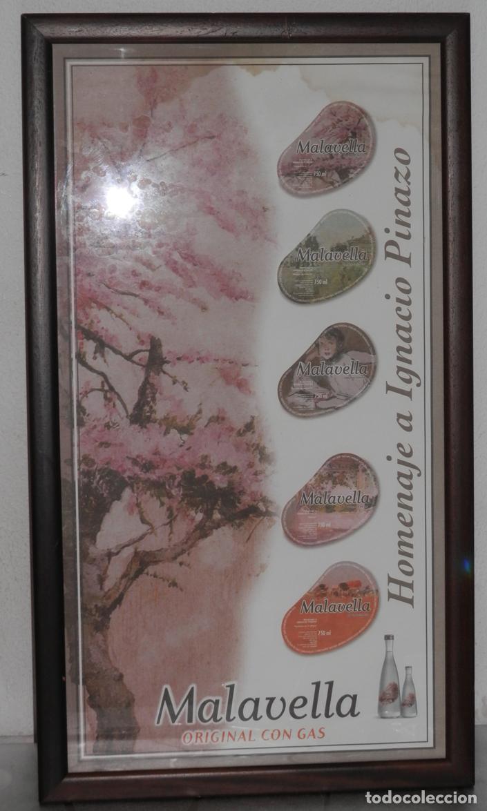 Coleccionismo: CARTEL VINTAGE DE LA AGUA MALAVELLA