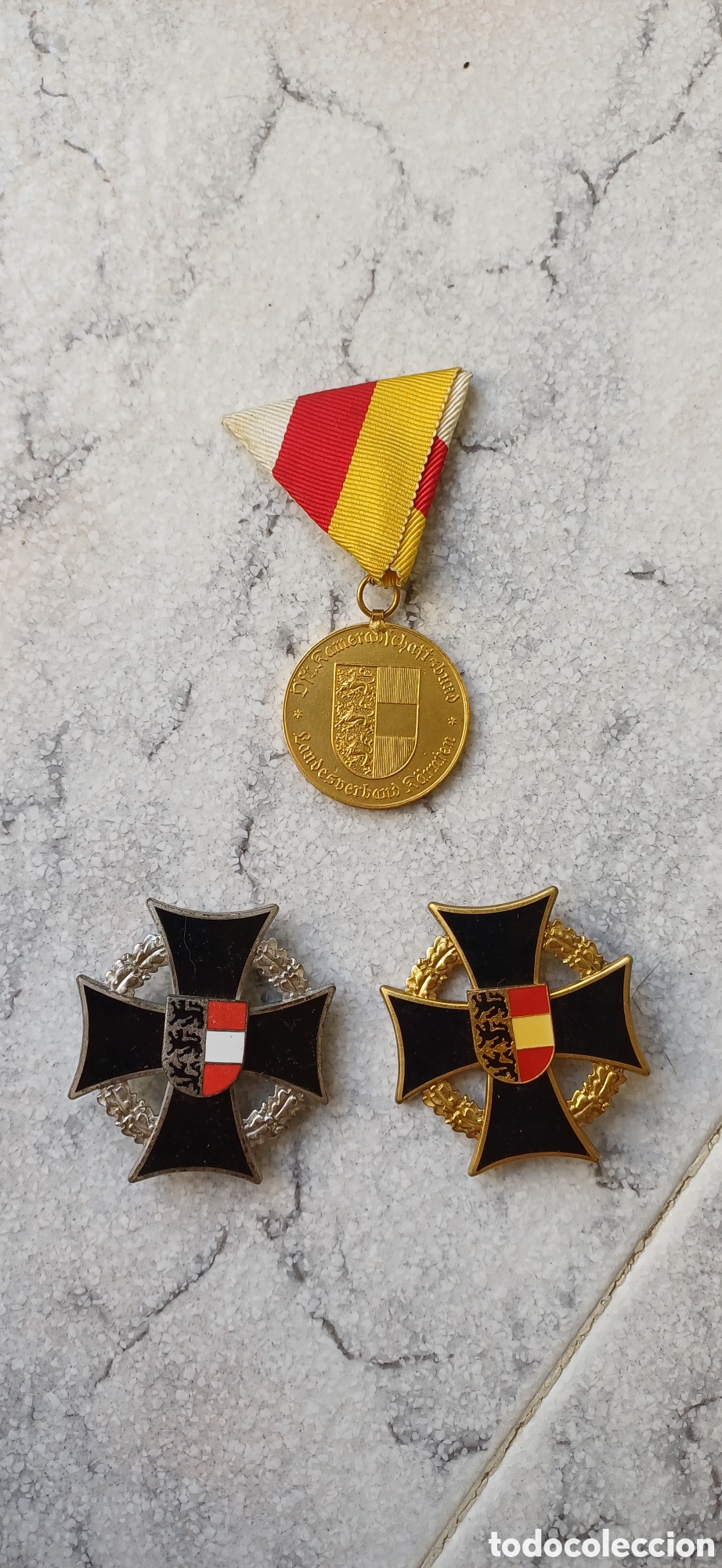 Coleccionismo: Conjunto de condecoraciones ej&eacute;rcito Austriaco