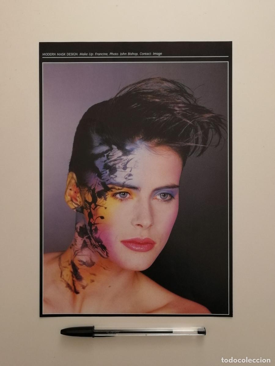 Coleccionismo: ANTIGUA FICHA PUBLICITARIA -A4- MODERN MASK DESIGN - SUSANNE - 80S 1985 MODA ESTILO