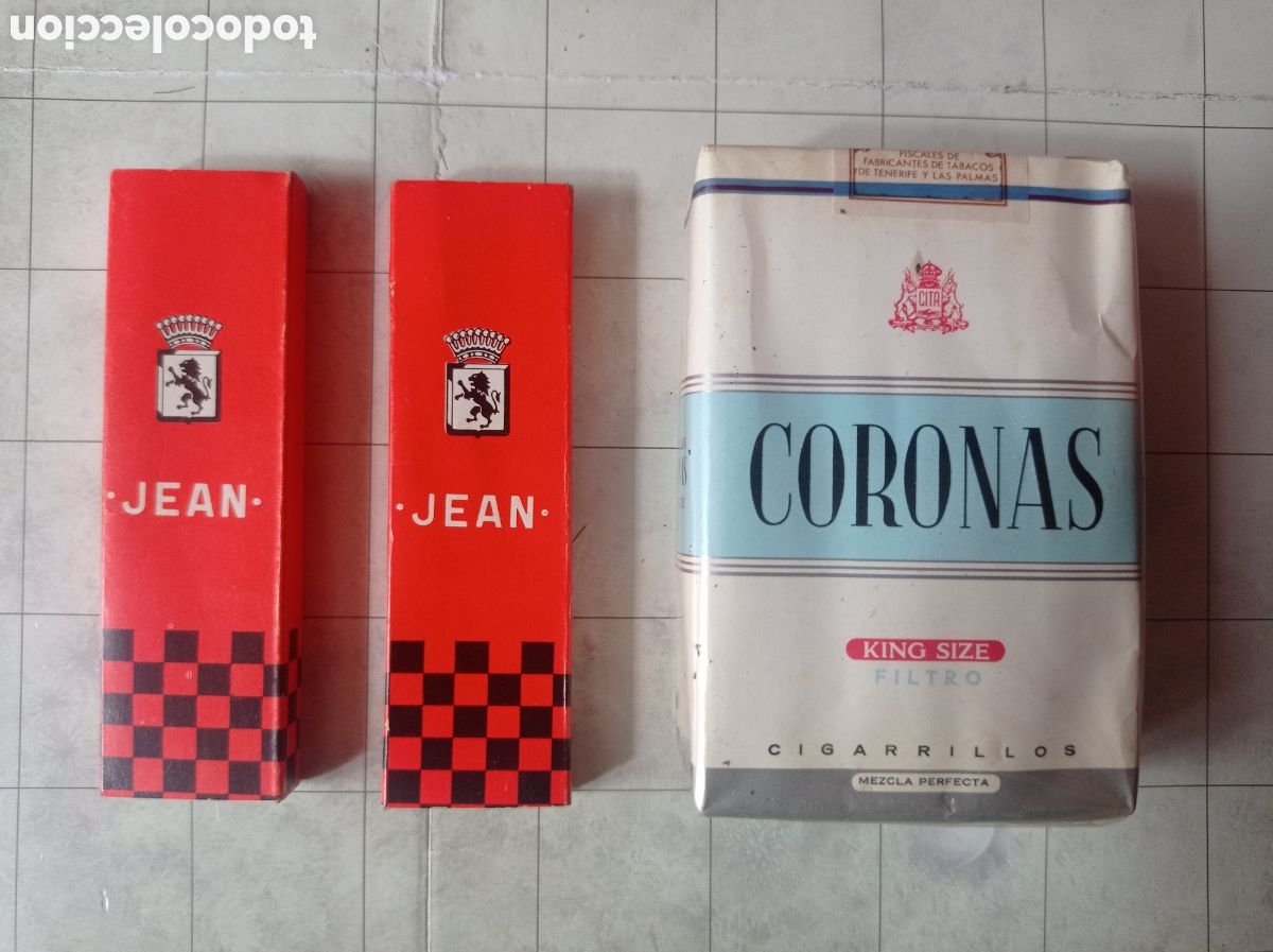 Sammeln: lote de cajetillas de tabaco