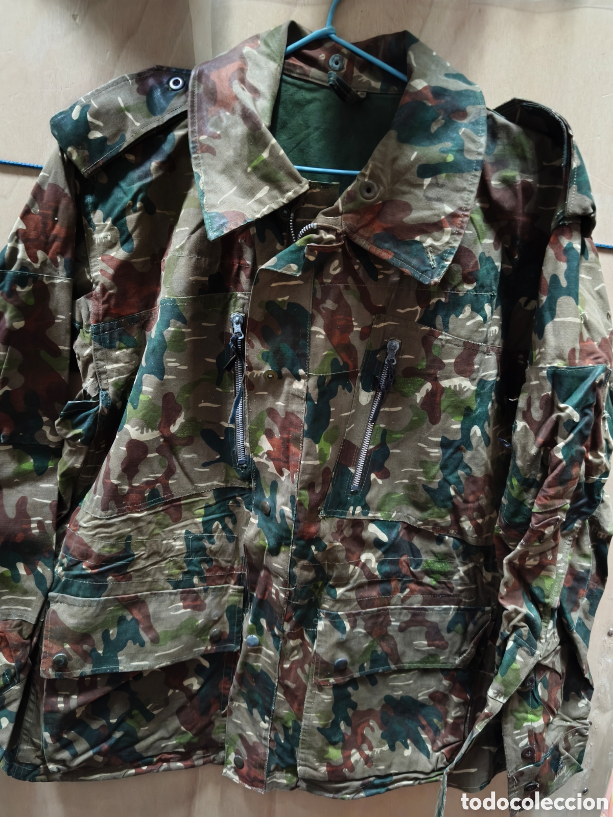 Coleccionismo: CHAQUET&Oacute;N PARACAIDISTA M-61 ROCOSO PRIMER MODELO 51&times;62&times;128&times;70