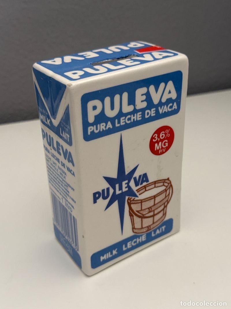 Coleccionismo: Hucha de cer&aacute;mica Puleva Vintage