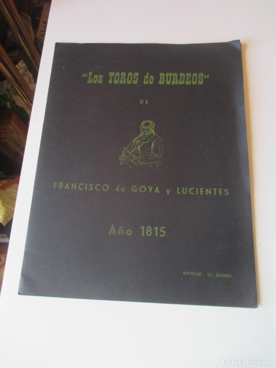 Coleccionismo: Los toros de Burdeos de Francisco de Goya W39940