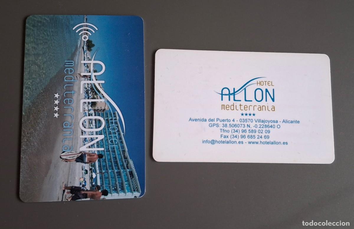 Coleccionismo: 1 LLAVE MAGN&Eacute;TICAS LOTE TARJETA pl&aacute;stico HOTEL HOTELES LA VILA JOIOSA VILLAJOYOSA ALLON MEDITERRANEA