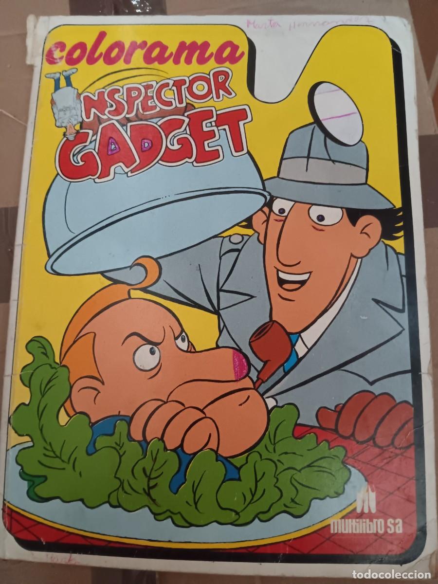 Coleccionismo: Colorama, titulado &rdquo;Inspector Gadget&rdquo;, publicado por la editorial Multilibro S.A.En la ilustraci&oacute;n,