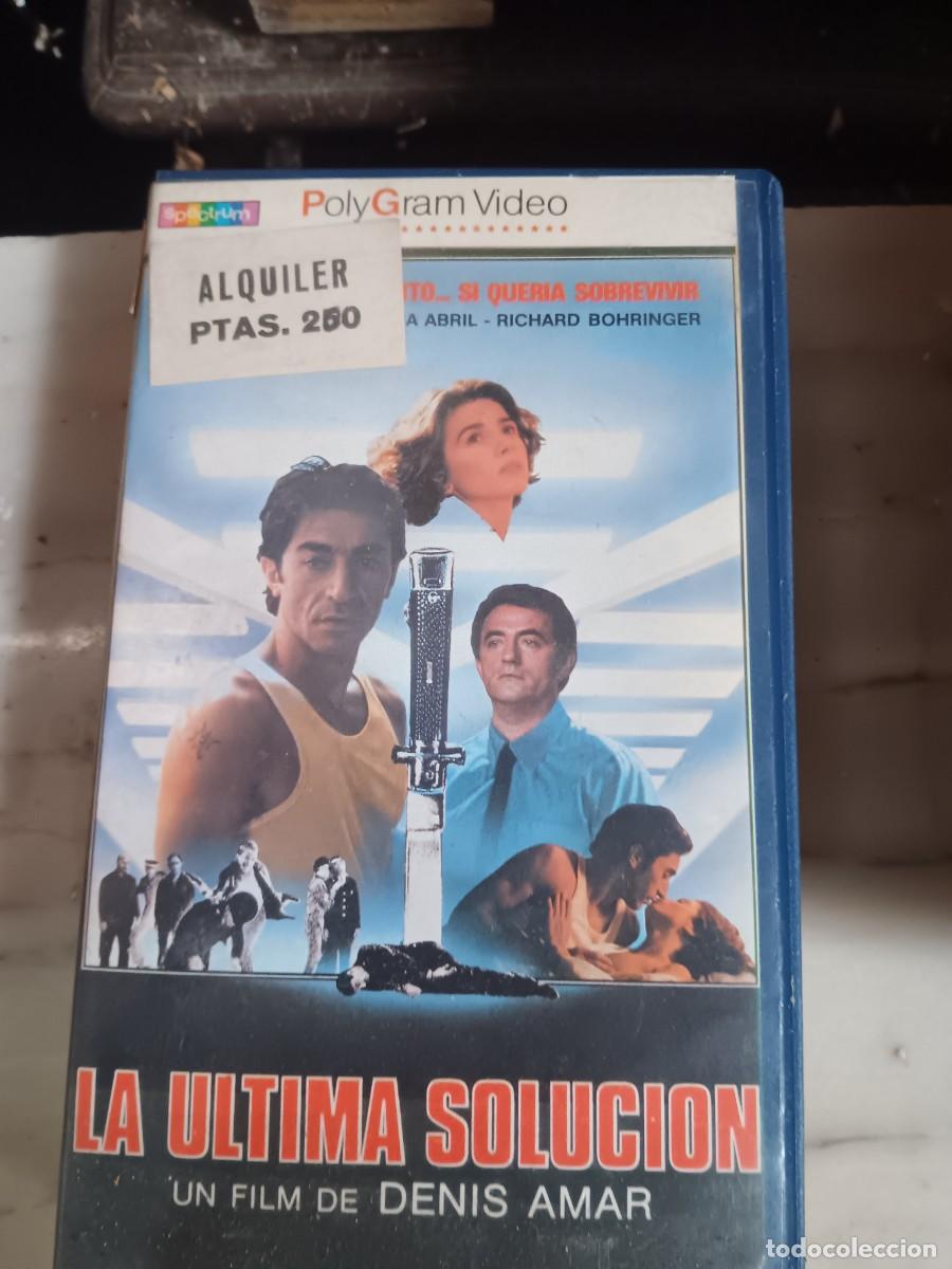Coleccionismo: La &Uacute;ltima Soluci&oacute;n&rdquo; (t&iacute;tulo original franc&eacute;s: L'Addition), lanzada en 1984.Director: La pel&iacute;cula est