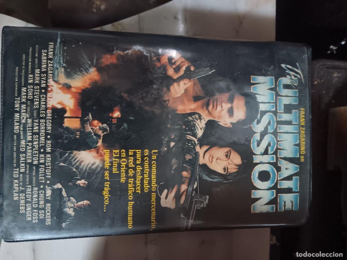 Coleccionismo: The Ultimate Mission&rdquo; (conocida en espa&ntilde;ol como &rdquo;La &uacute;ltima misi&oacute;n&rdquo;) en formato VHS.La pel&iacute;cula est&aacute;