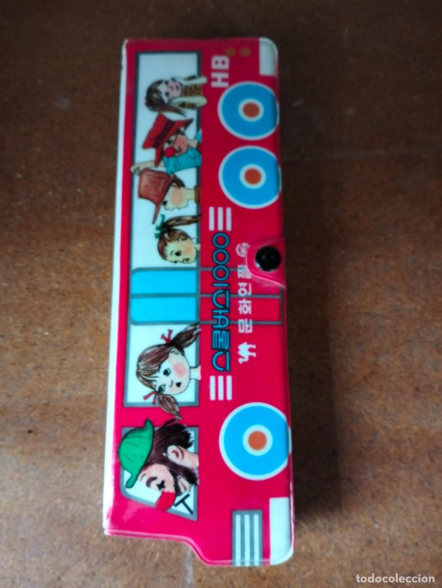 Coleccionismo: ESTUCHE PLUMIER VINTAGE &rdquo;SCHOOL BUS&rdquo; HB A&ntilde;os 80-90