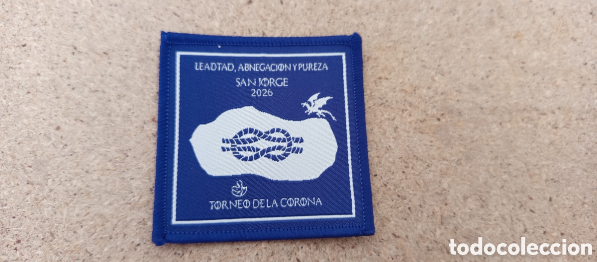 Coleccionismo: Parche San Jorge scouts cat&oacute;licos Asturias 2026