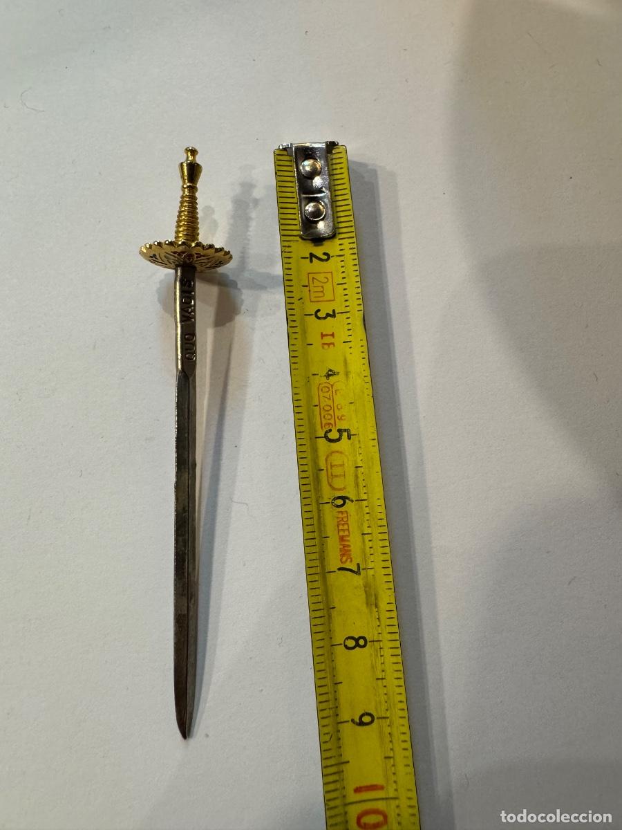 Sammeln: ESPADA MINIATURA QUO VADIS / COMPRA M&Iacute;NIMA 5&euro;