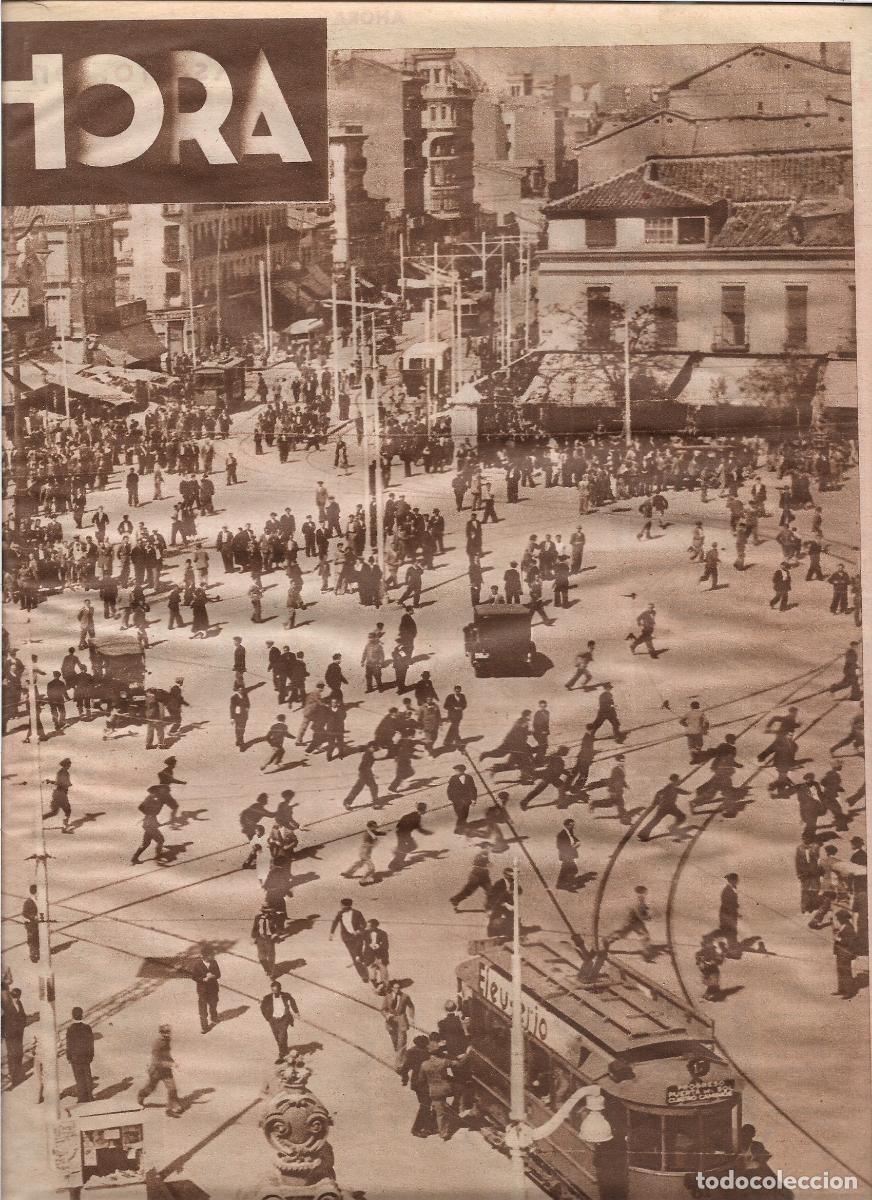 Coleccionismo: A&Ntilde;O 1933 RECORTE PRENSA CUATRO CAMINOS DISTURBIOS MITIN SOCIALISTA DEL CINE EUROPA POLICIA CARGA