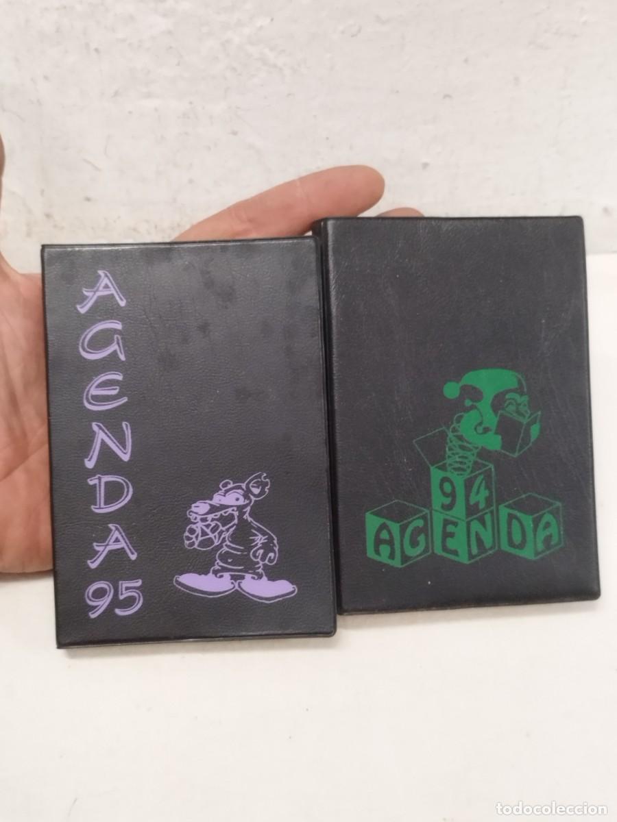 Coleccionismo: Dos agendas libertarias anarquistas. A&ntilde;o 1994/95. Ateneu poblesec Barcelona.